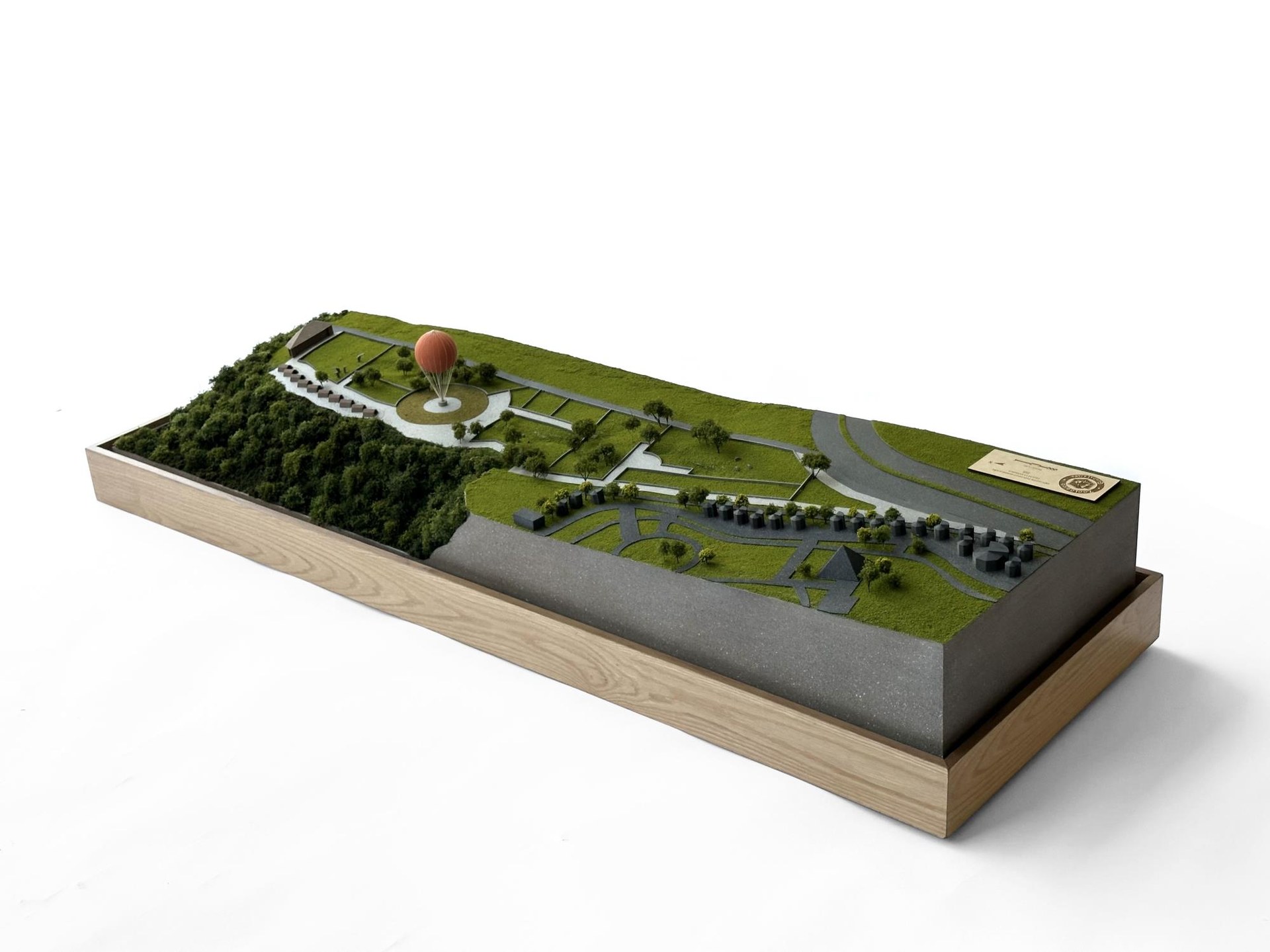 Maqueta arquitectónica de Ampliación Zoológico, Guadalajara