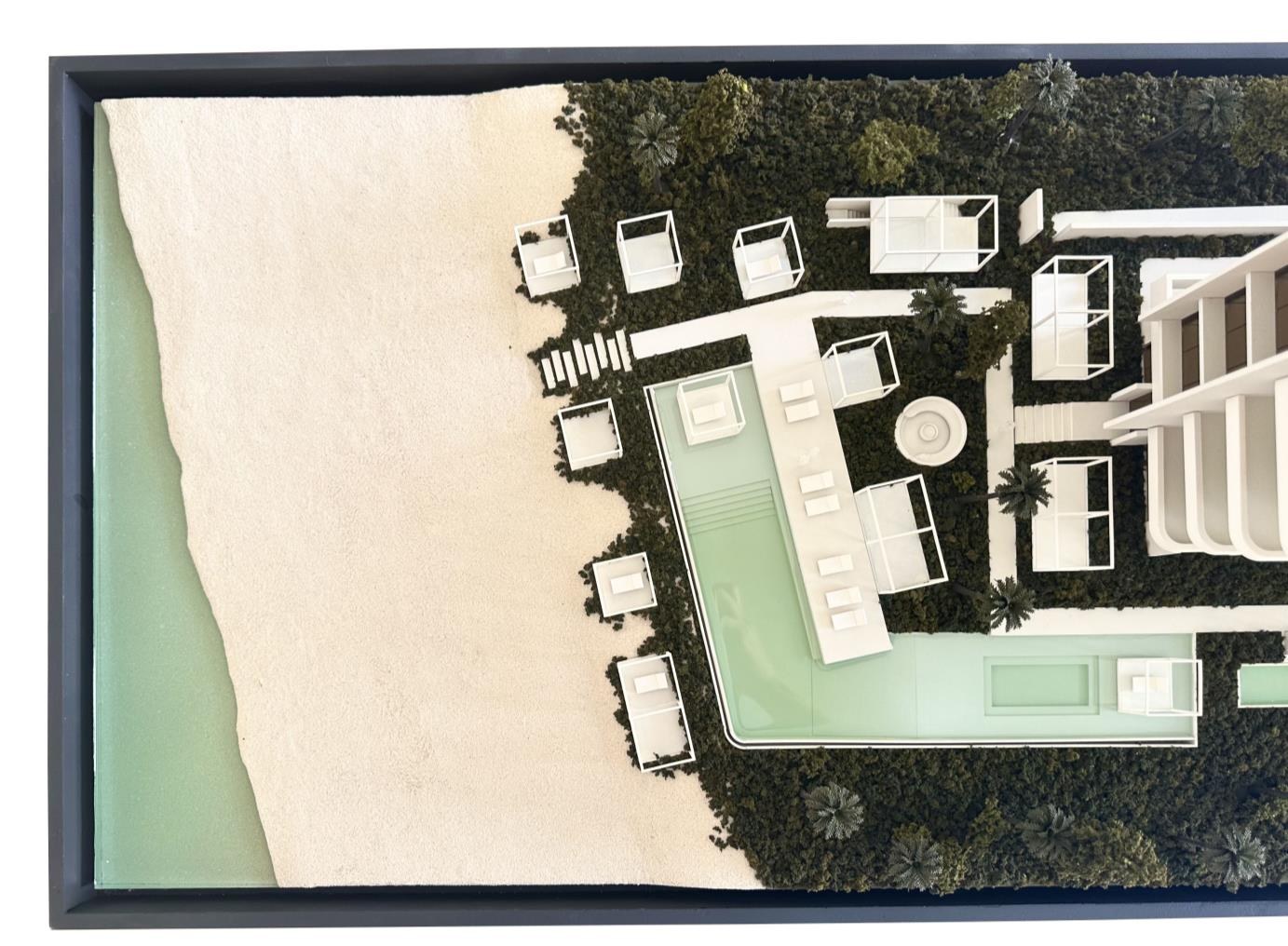 Maqueta arquitectónica de BAO, Puerto Morelos