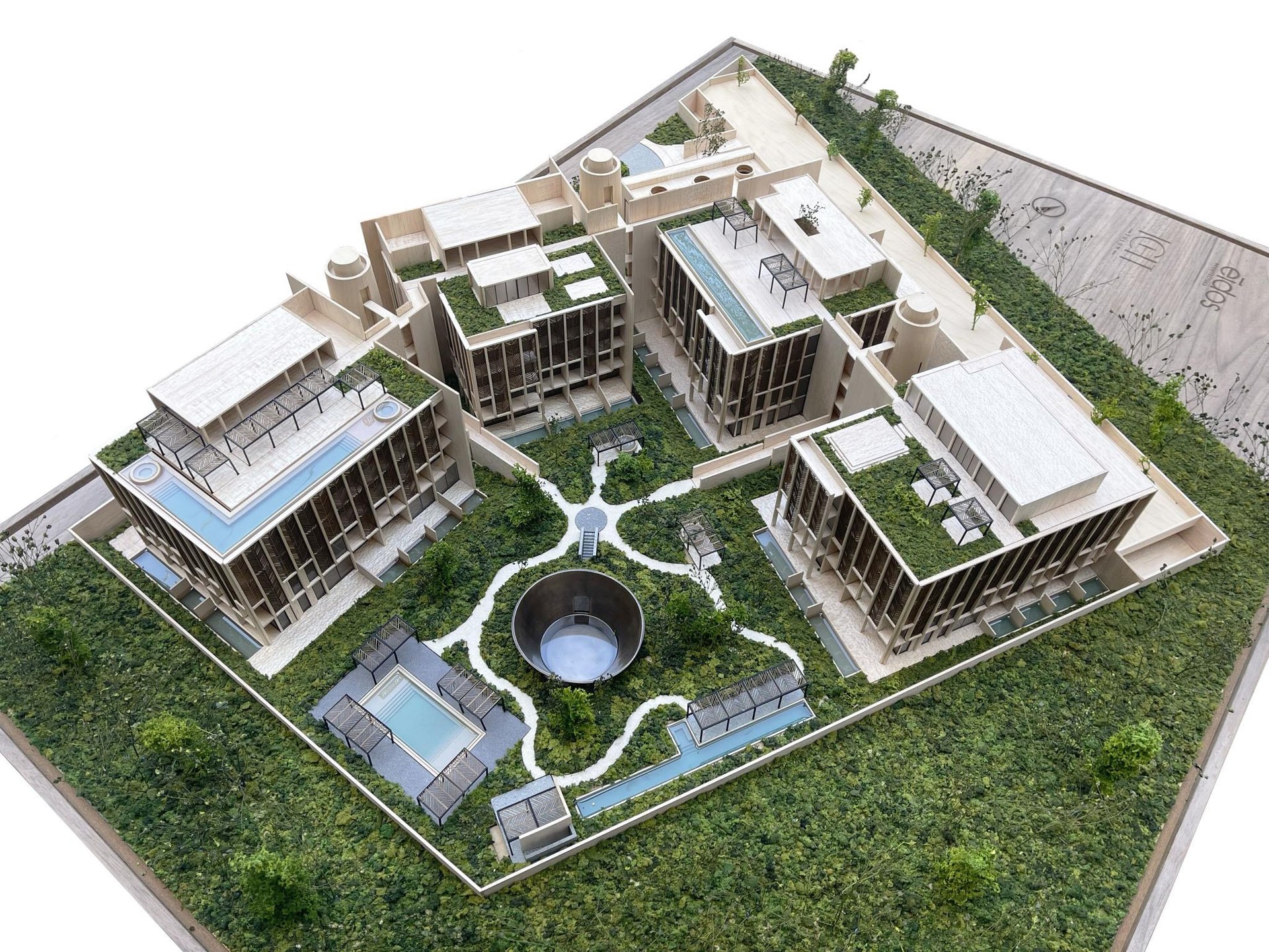 Maqueta arquitectónica de ICHT, Tulum, Quintana Roo